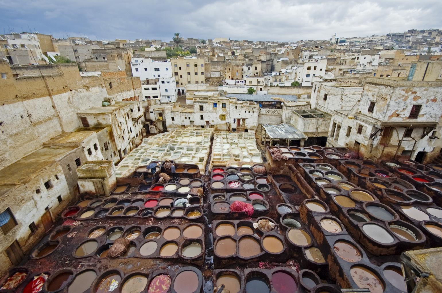 Photo Tannery in Fez